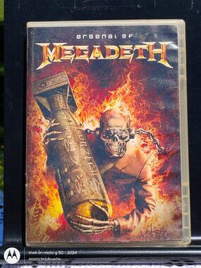 music DVD Arsenal of Megadeth 2-disc Capitol anthology set 2006 heavy metal band